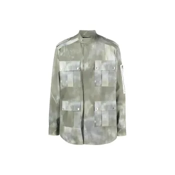 BALMAIN Faded effect Military Jacket