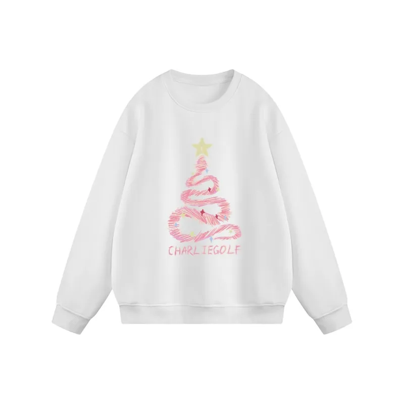 CHARLIE GOLF Sweatshirt Unisex White-0