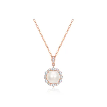 TIMEBOTTLE Pearl Necklaces Women's
