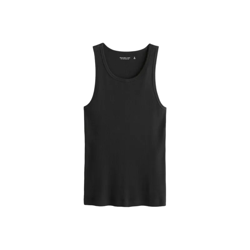 Abercrombie＆Fitch Tank Tops Men Black-0