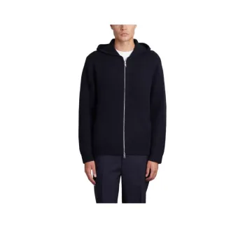 THEORY Hooded Knitted Cardigan