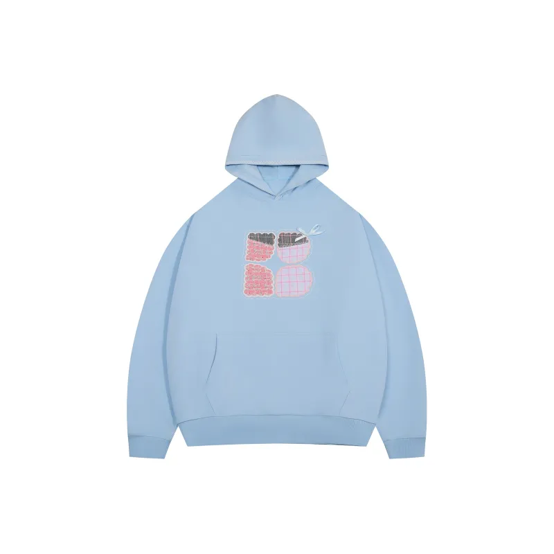 BIPOLAR Hoodie Unisex Heather Gray Pink Blue-4