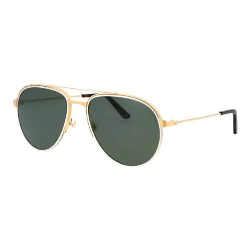 Cartier Aviator Frame Sunglasses