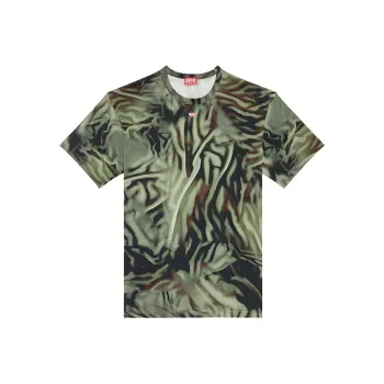 DIESEL T-Shirt Men's Dark Green