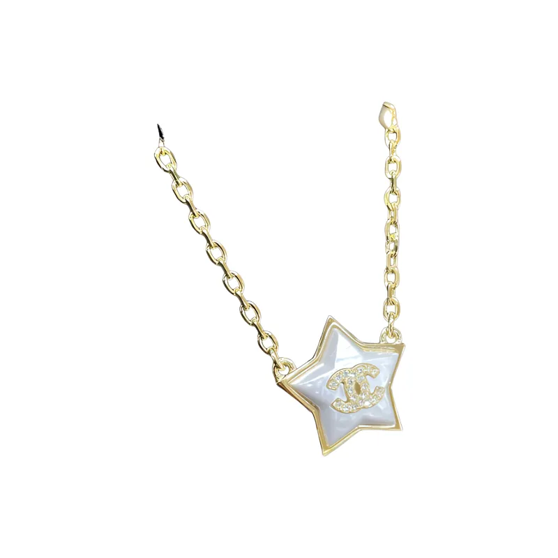 CHANEL Metal Necklaces Women's Gold-1