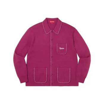 Supreme Contrast Stitch Button Up
