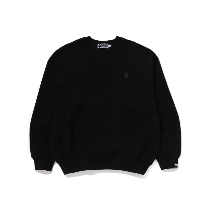 A BATHING APE One Point Relaxed Fit Crewneck Sweatshirt-2