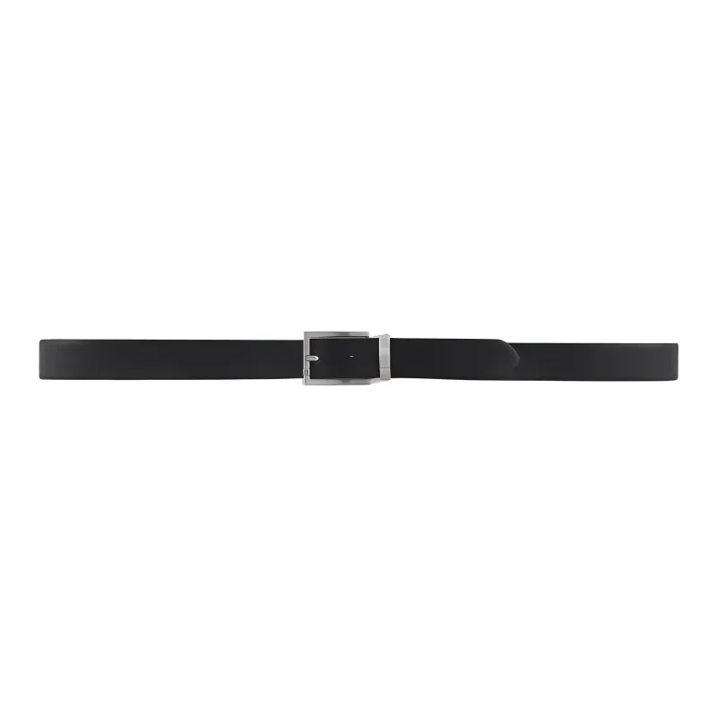 EMPORIO ARMANI Reversible Belt In Two tone Leather With All over Embossed Eagle-1