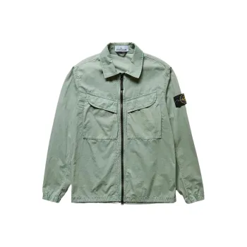STONE ISLAND Jacket Men's Light Green