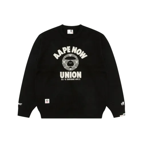 Aape Moonface logo Crew neck Jumper