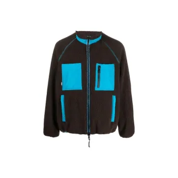 MSGM Logo Patch Zipped Jacket