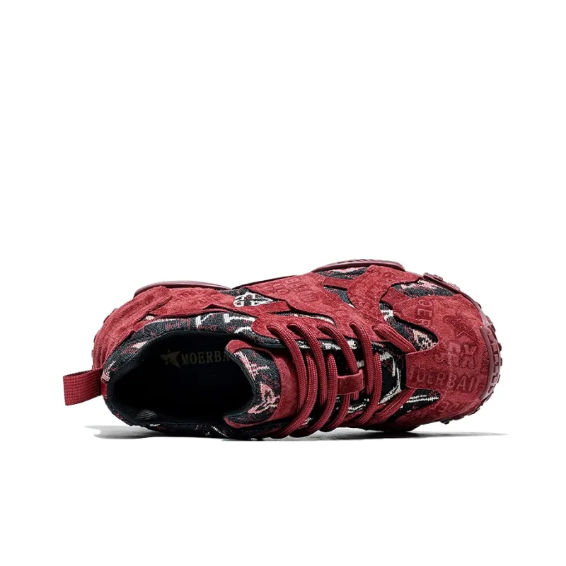 MOERBAI Lava Series Abrasion Resistant, Breathable, Lightweight Low Top Chunky Sneakers Men's-19