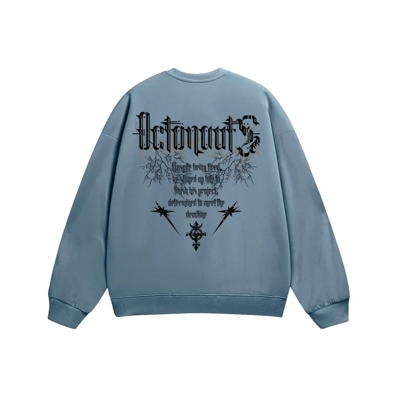 Small Columns Under The Sea Sweatshirt Unisex-9