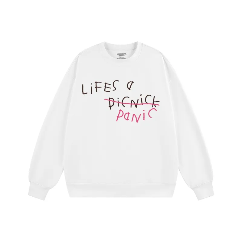 AFTER SCHOOL SPECIAL Sweatshirt Unisex White-0