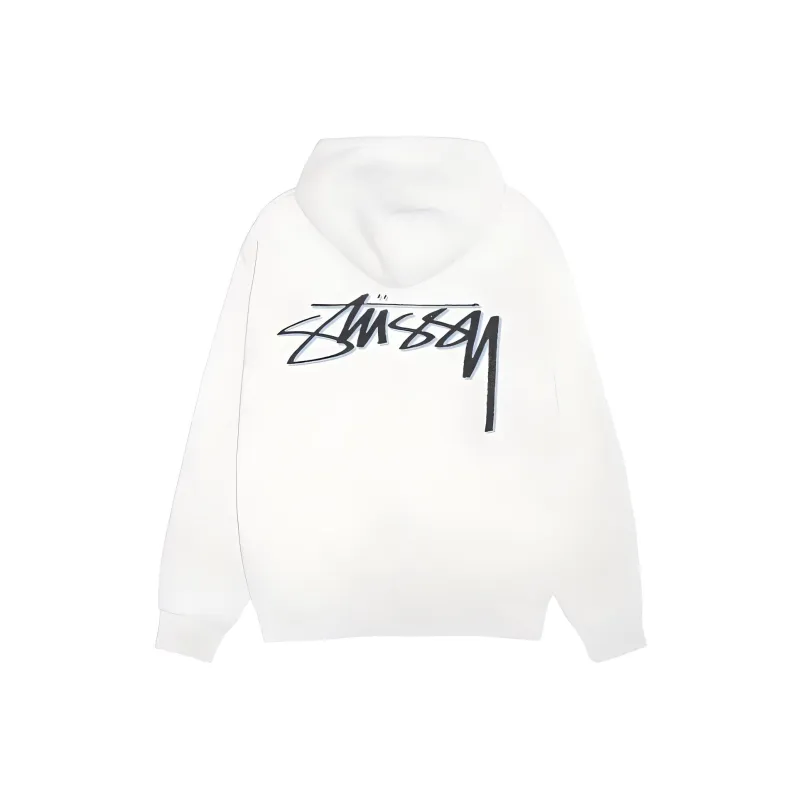 Stussy X Our Legacy Work Shop Drop Shadow Pigment Dyed Hoodie-5
