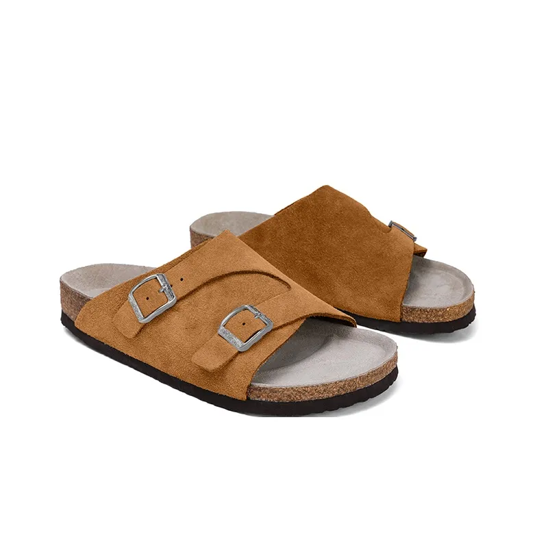 ASFVLT SNEAKERS Massage Slip Resistant Abrasion Resistant Quiet Slide Slippers Unisex-28