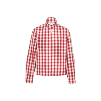 PRADA Jackets Men White Red