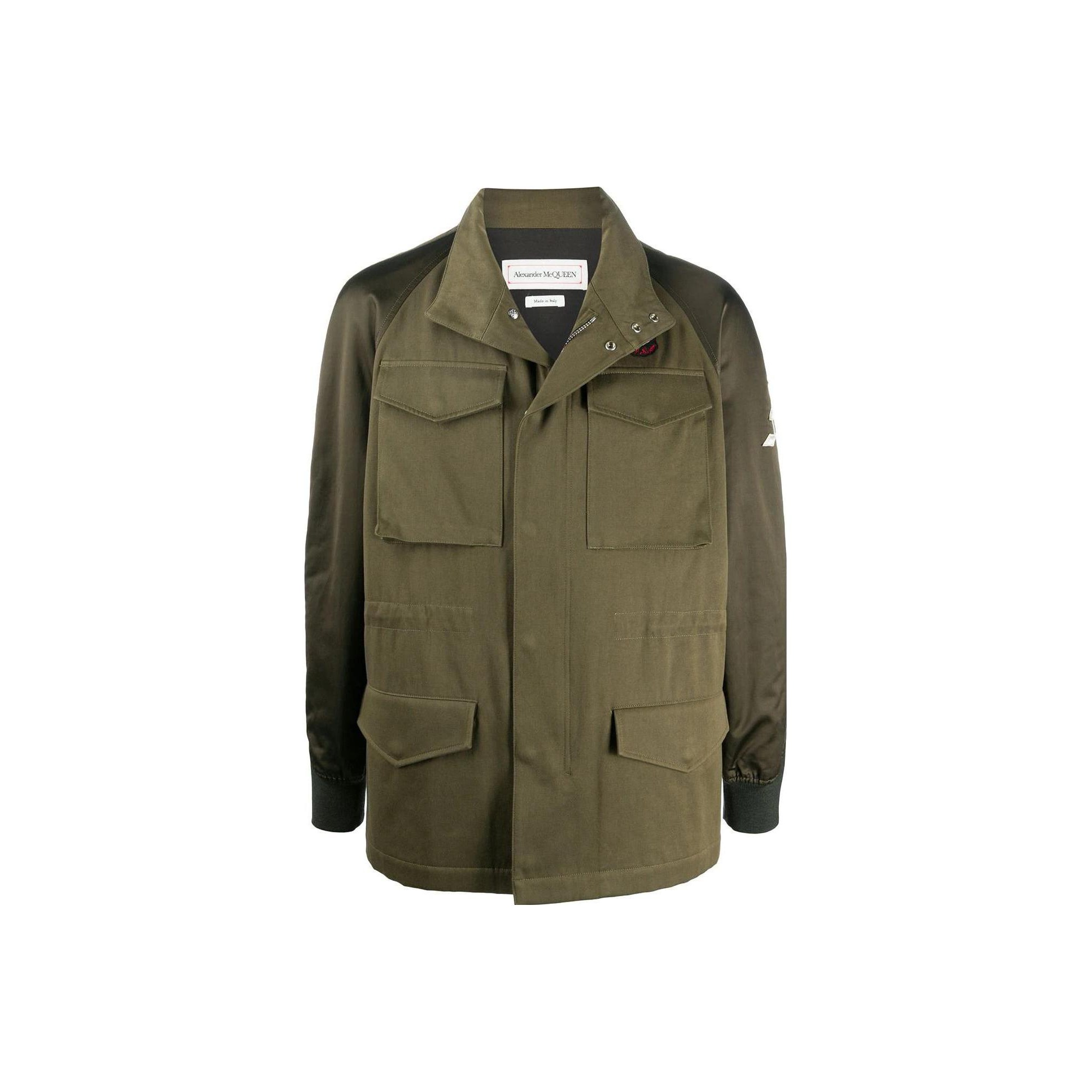 特価品セ Alexander Authentic & Sale on Coats Jackets Green Mcqueen ジャケット・アウター