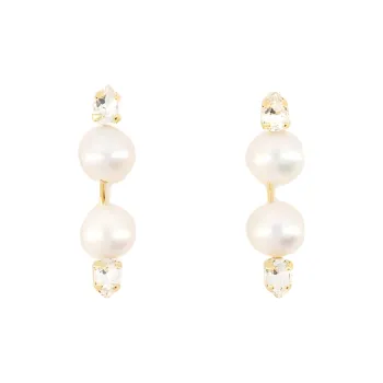SIMONE ROCHA Crystal embellished Earrings