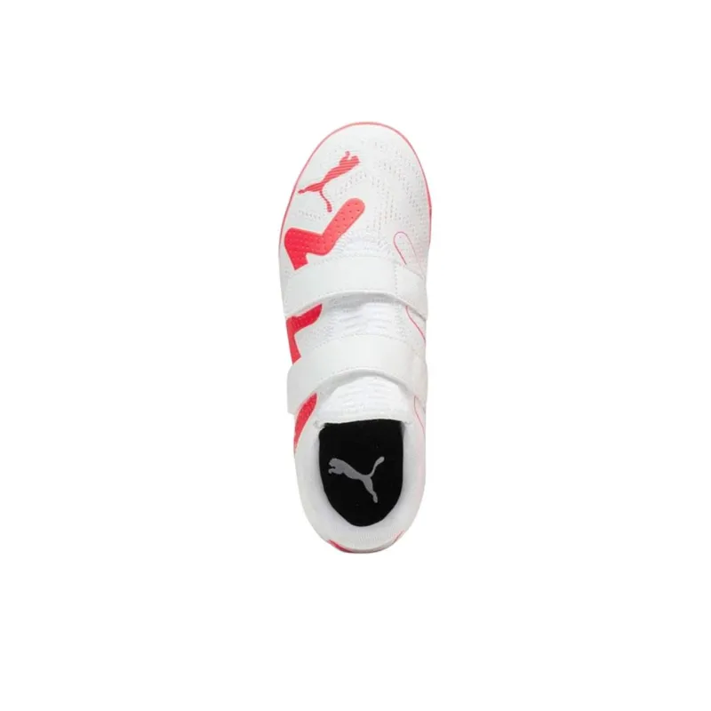 PUMA Low Top Kids' Soccer Shoes White Red Kids'-2