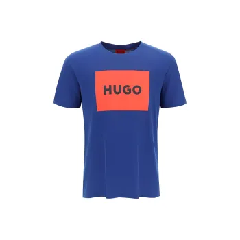 HUGO BOSS T-Shirts Men Blue