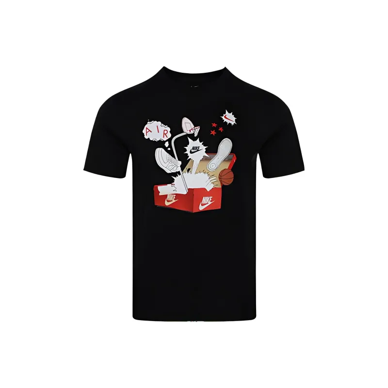 Nike T Shirts Men Black-0