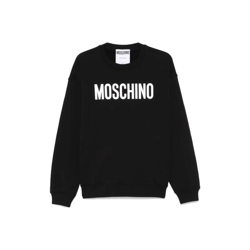 MOSCHINO Logo-Printed Crewneck Sweatshirt-0