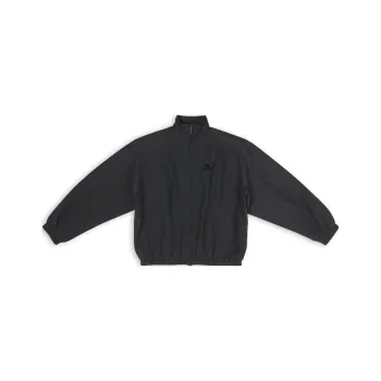 Balenciaga Sporty B Oversized Tracksuit Nylon Jacket