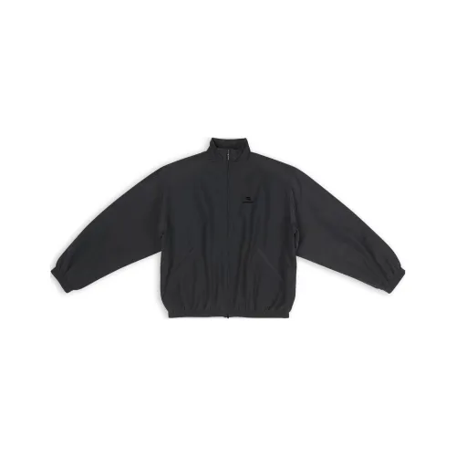 Balenciaga Sporty B Oversized Tracksuit Nylon Jacket