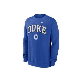 Nike Duke Blue Devils Arched Seal Men's Nike College Pullover Crew