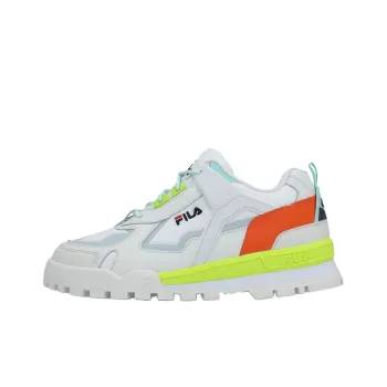 FILA Anti Slip Wear Resistant Low Top Casual Shoes Women's White