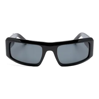 PALM ANGELS Kerman Rectangular Frame Sunglasses