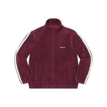 Supreme Studded Velour Track Jacket