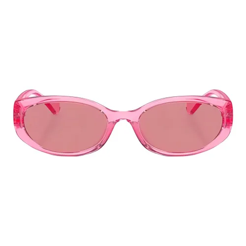 Polo Ralph Lauren Oval Sunglasses Women's Pink