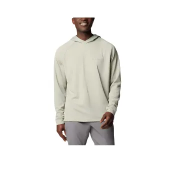 Columbia Black Mesa Waffle Knit Hoodie Sweatshirt Men's Cyan