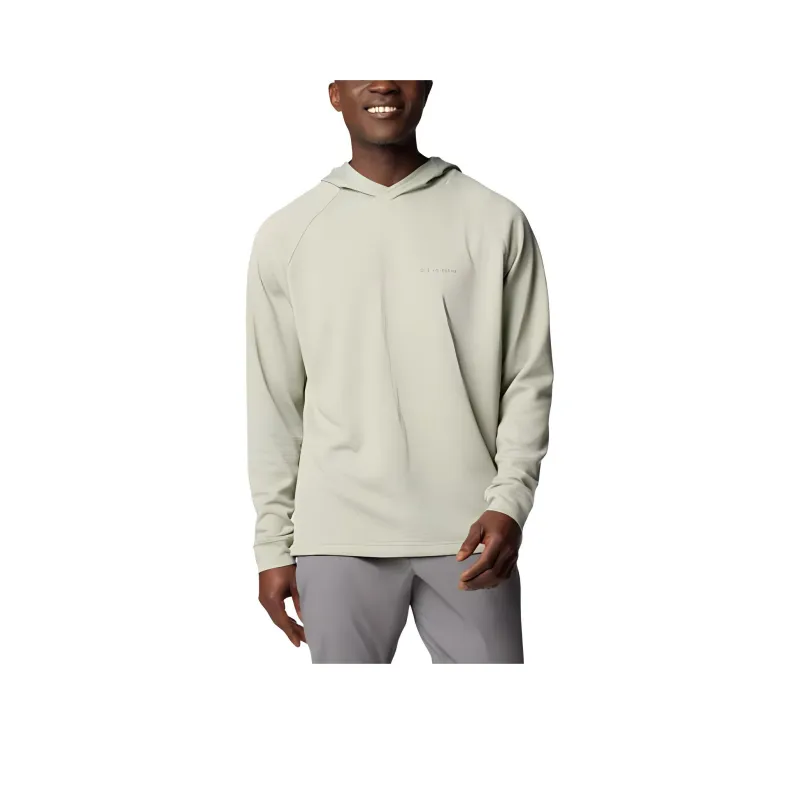 Columbia Black Mesa Waffle Knit Hoodie Sweatshirt Men's Cyan-0