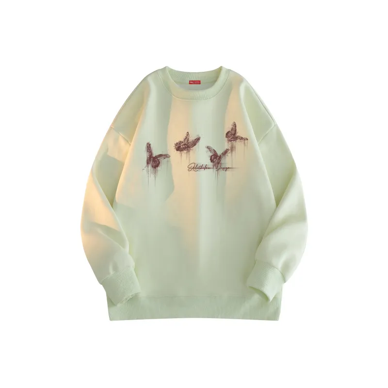 ALI THE FOX Sweatshirt Unisex Black-39