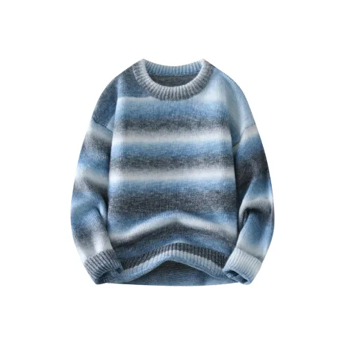 Extreme turbo Knitwear Unisex Sparkling Gray Blue