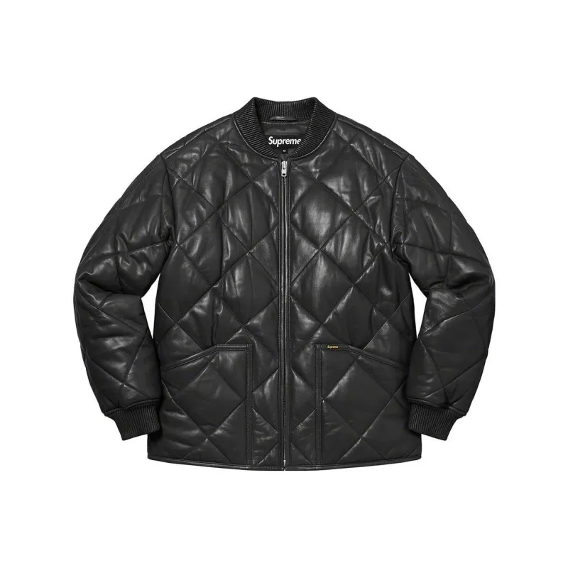 Supreme Quilted Leather Work Jacket-2