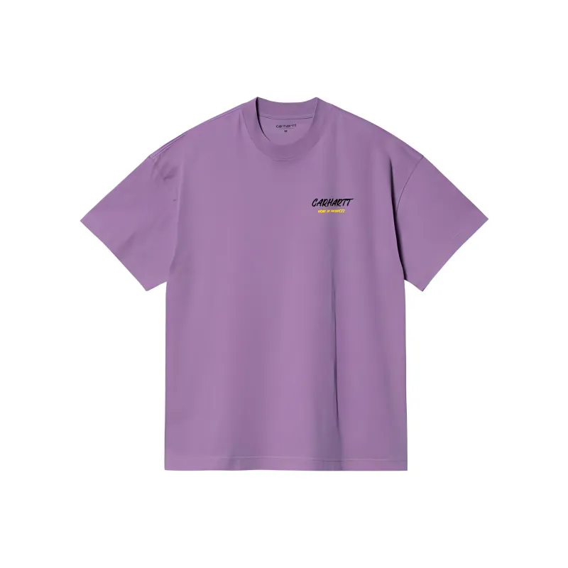 Carhartt WIP T Shirts Men Purple-0