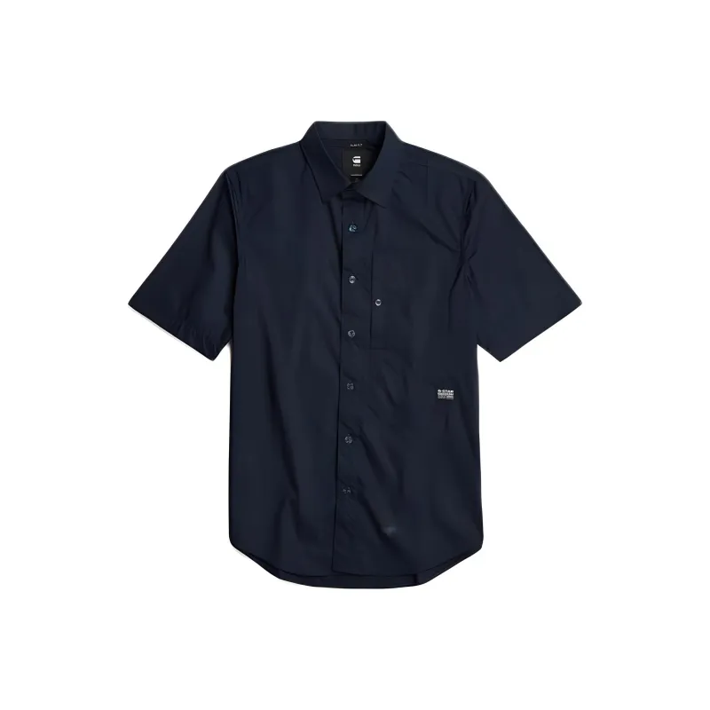 G STAR RAW Shirt Men's Dark Blue-0