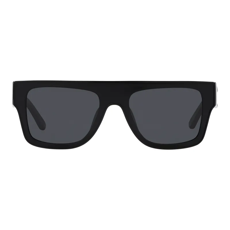 TORY BURCH Plastic Irregular Shape Sunglasses Women's Black-1