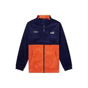 PUMA Jacket Men's Navy Blue Orange