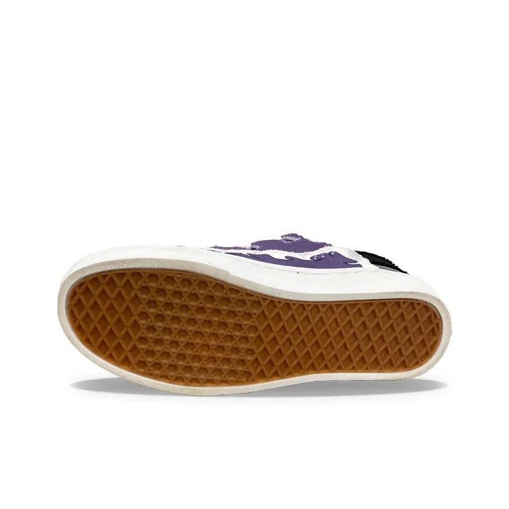 XLAIII Slip Resistant, Breathable, Moisture Wicking Low Top Canvas Shoes Unisex Shen Gongbao Purple-4