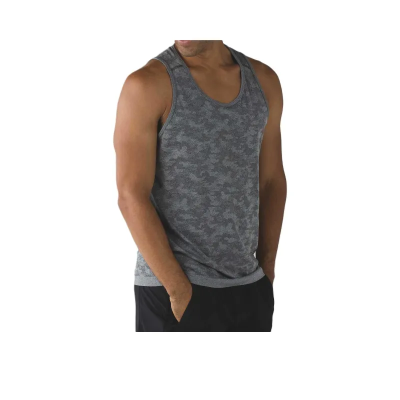 Lululemon Tank Tops Men's Black Gray-0