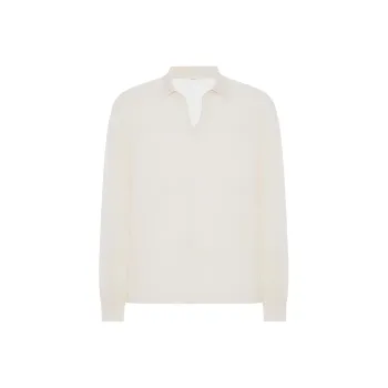THE ROW Stafford Long Sleeved Polo Shirt
