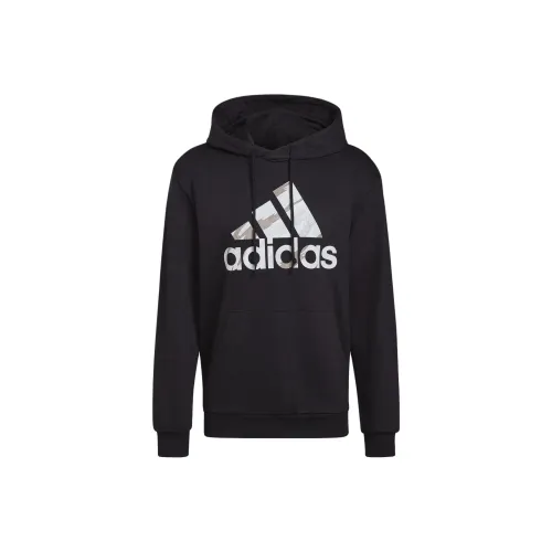 Adidas Free Shipping With AdiClub Essentials French Terry Camo Print Hoodie