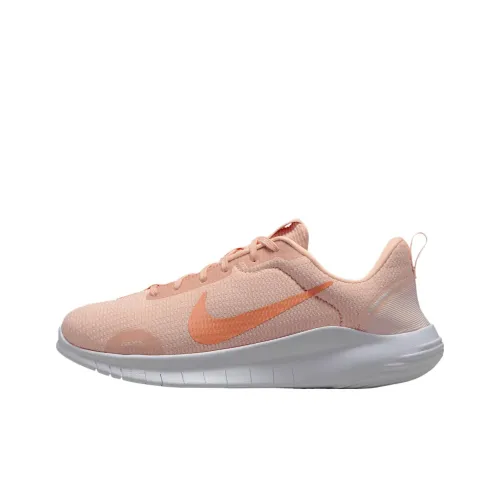 Nike Flex Experience Run 12 Anti Slip Wear Resistant Low Top Casual Running Shoes Women's Pink