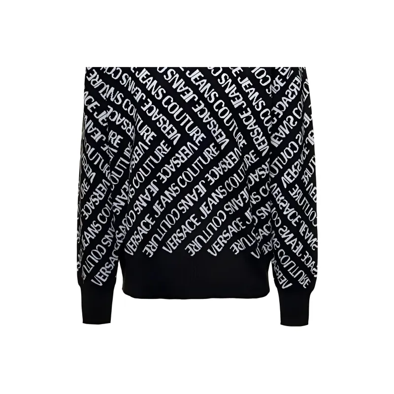 VERSACE JEANS COUTURE Sweatshirts Men Black-2