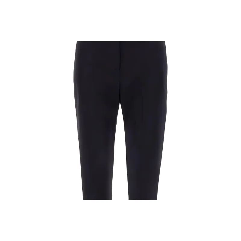 Alexander McQueen High Waist Cropped Trousers-4